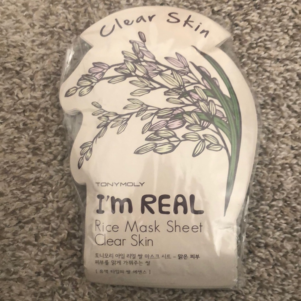 10 - TONY MOLY Rice Face Masks